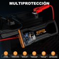 thumbnail image 3 of Arraador de Batería de Coche, 4000A Arraador Portátil de Batería de Coche, con Cable de Puente de Seguridad igente Pantalla Digital Carga Rápida USB y 3 Modos Linterna, 3 of 5