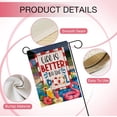 thumbnail image 3 of Life is Better by the Pool Summer Garden Flag Double Sided, Flamingo Juice Decorative Yard Outdoor Small Decor Burlap Home Outside Decoration 12.5 x 18, 3 of 6