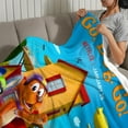 thumbnail image 3 of Corre, Perro, Corre anti-pilling, suave, ligera, esponjosa y acogedora de lujo para hogar y cocina – Perfecta para niños y adultos,150X200cm, 3 of 6