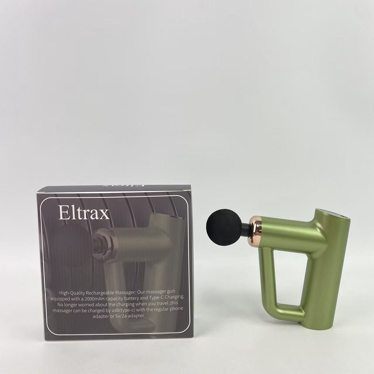 Eltrax Massage apparatus,Deep Tissue Percussion Massager for Athletes,Handheld Body Back Muscle Massager Gun