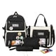thumbnail image 2 of Fashion Student's Backpack Portable Simple Zipper School Bag Large Capacity Travel Bag, 2 of 2