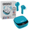 thumbnail image 1 of Auriculares True Wireless Bluetooth Groovz IPx4 con 27 h de batería, 1 of 9