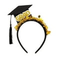 thumbnail image 1 of Price cut Graduation Season Hair Hoop Hanging Ear Hat Headwear, Graduation Decoration Headband, 1 of 2