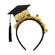 thumbnail image 1 of Sombreros del sombrero del oído de la ejecución del aro del pelo de la temporada de la graduación, diadema de la decoración de la graduación, 1 of 2