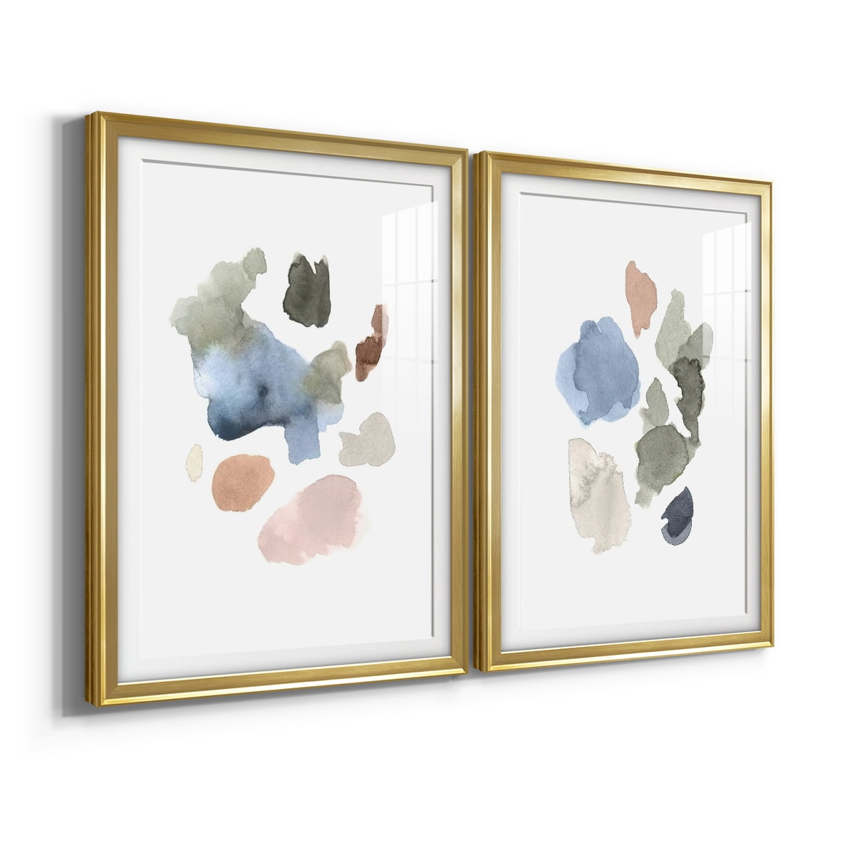 Wexford Home Fresh Start I Premium Framed Print, 22.5" x 30.5" - Ready to Hang, Gold (Set of 2)