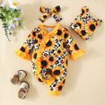 thumbnail image 2 of Newborn Clothes Fall Baby Clothes Newborn Baby Girl Clothes Preemie Clothes Girl Infant Fall Winter Outfits Jumpsuits Baby Romper Kaprioy Girls Clothes Fall Winter, 2 of 9