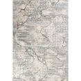 thumbnail image 1 of HomeRoots 352793 5 ft. 3 in. x 7 ft. 7 in. Polypropylene Ivory & Mist Area Rug, 1 of 1