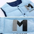 thumbnail image 4 of Hotiary Toddler Boys Girls Lightweight Down Vest Kids Winter Warm Button Sleeveless Vest Outwear Children Reversible Puffer Jacket Coat for 4-10 Years Baby Blue, 4 of 7