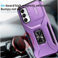 thumbnail image 4 of Funda para GANGXUN Samsung Galaxy A05S - Soporte metálico, Función magnética, Morado, 4 of 5