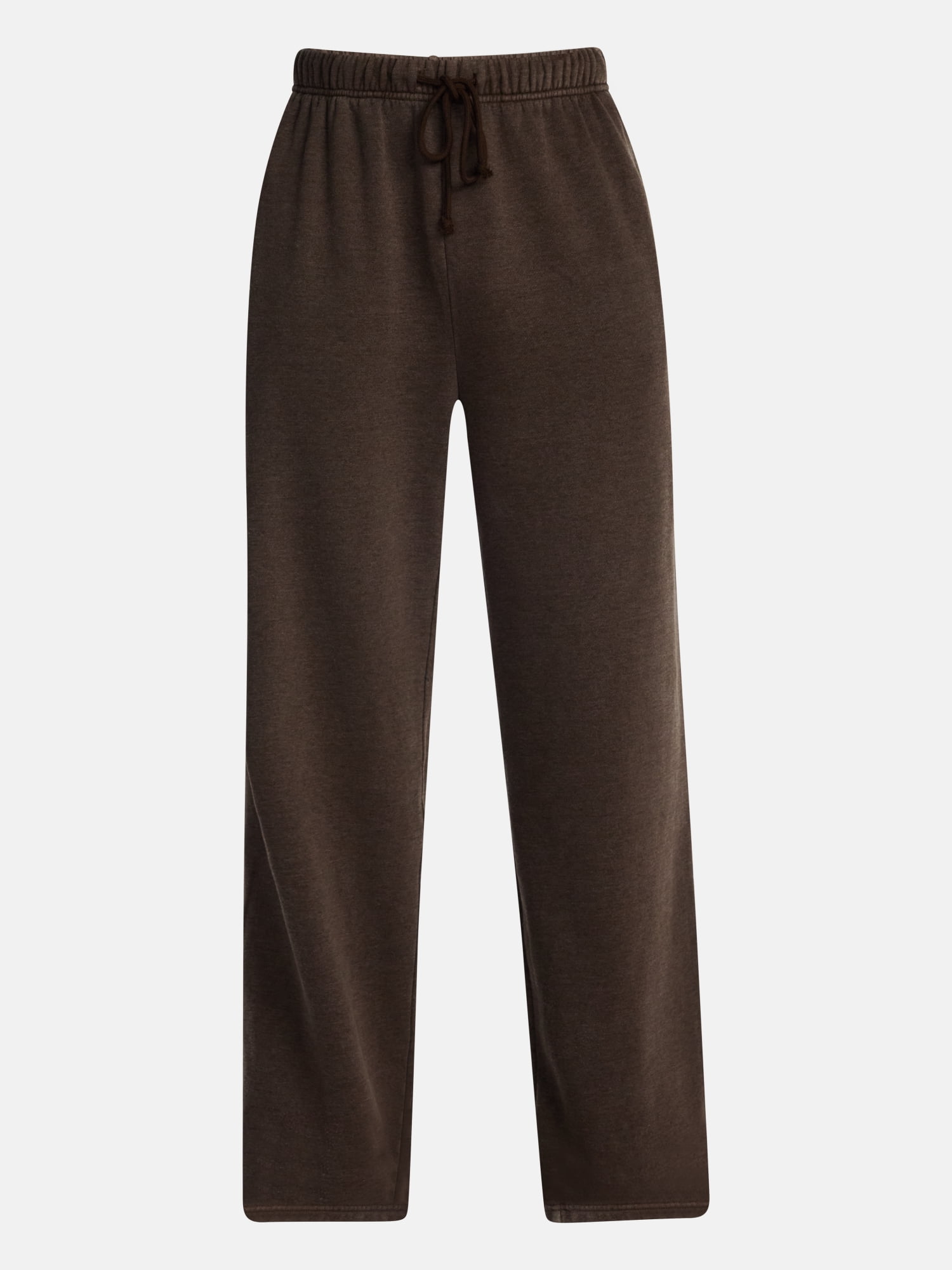No Boundaries Fleece Open Hem Sweatpants, Men's XS-5XB