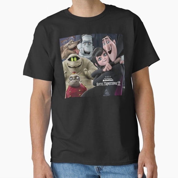 Hotel Transylvania Animated Movie Fan Graphic Retro Aesthetic Vintage Unisex Classic T-Shirt A243, From S to 5XL