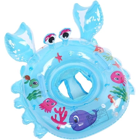 Anneau De Natation Bébé Gonflable Animaux Marins – Bouée Siège Avec Pare-Soleil, Flotteur Piscine 6 Mois-3 Ans, Sécurité Et Amusement Garantis