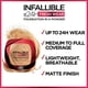 thumbnail image 4 of Base de maquillaje L'Oreal Paris Infallible Fresh Wear Sienna, 9 ml, 4 of 7