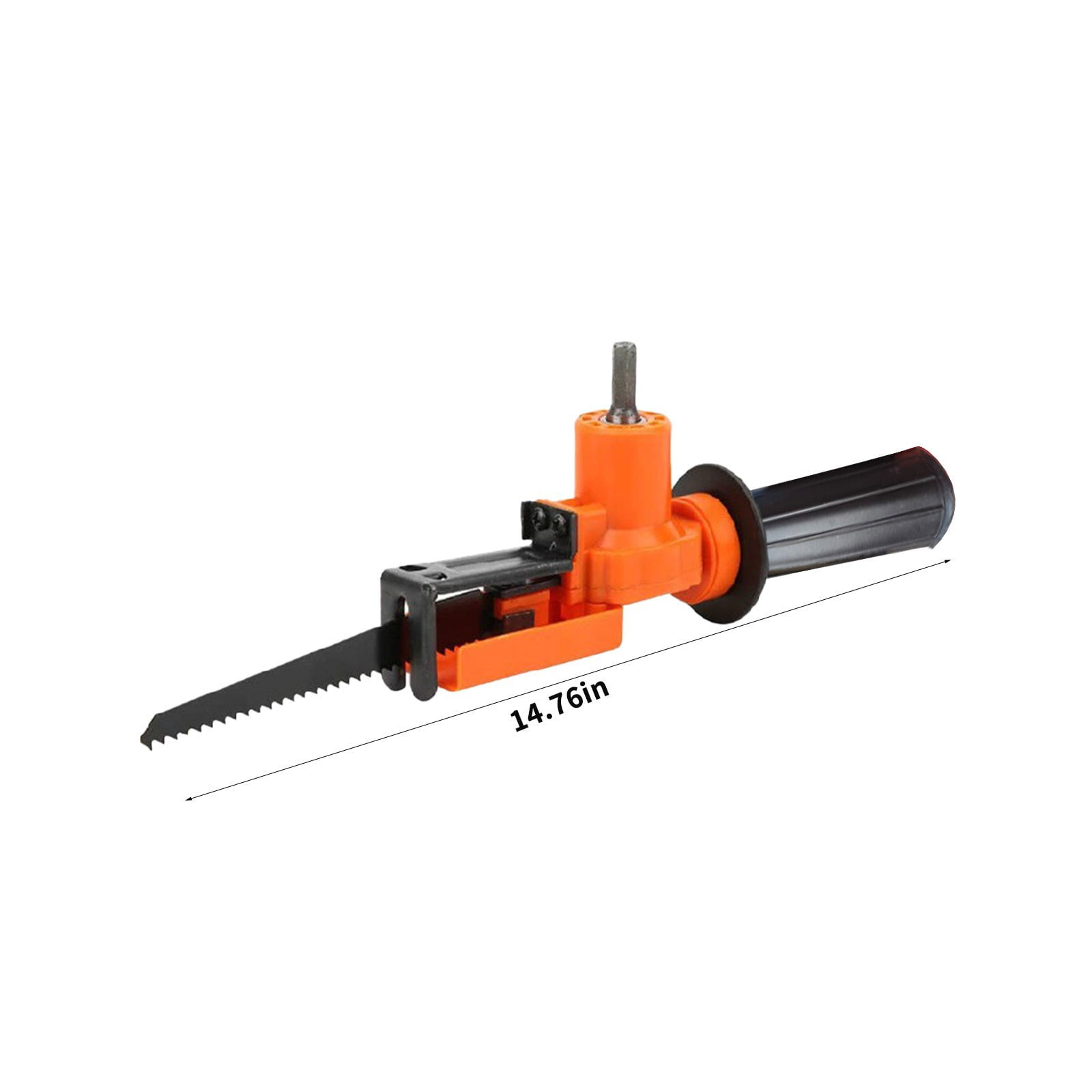 Reciprocating Saw Blade Adapter Kit for Electric Drill – Converts Standard Drill into Reciprocating Saw Tool, Includes Woodworking & Hacksaw Blades, 17 cm
