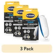 (3 pack) Dr. Scholl's Freeze Away MAX Wart Remover, 10 Treatments