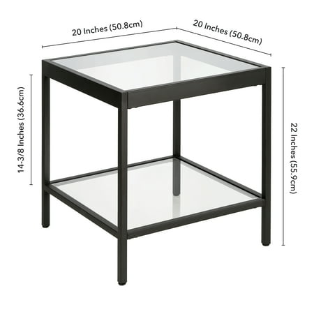 Camden&Wells - Alexis Side Table - Blackened Bronze