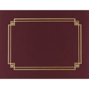Great Papers Premium Textured Certificate Holder Burgundy 939503