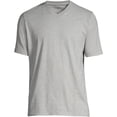 thumbnail image 3 of Lands' End Men's Super-T Short Sleeve V-Neck T-Shirt, 3 of 3