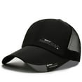 thumbnail image 1 of Yimiti Mens Breathable Adjustable Multicolor Hunting Fishing Camping Baseball Cap,Black, 1 of 9