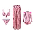 thumbnail image 6 of Baozhu Mommy and Me Swimsuits 2-Piece Bikini Bathing Suits Pattern Printed Family Matching Swimwear,2-12 Years, 6 of 8