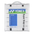 thumbnail image 1 of Tennis Overgrip Yonex Super Grap, paquete de 12 unidades, color blanco, 1 of 1
