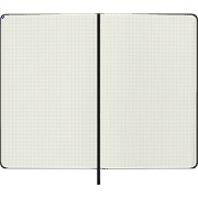 Moleskine Classic Notebook, Hard Cover, Large (5 x 8.25), Squared, Black,