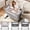 Light Gray, variant on kmaier Baby Bassinet Foldable Portable Bedside Crib,Storage Basket breathable mesh,Light Gray