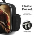 thumbnail image 3 of Horror Freddy Krueger Portable Lunch Bag, Insulated Lunch Box Reusable Lunch Totes Bag for Camping Hiking Travel Picnic, 3 of 8