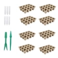thumbnail image 2 of 16pcs/set Degradable Flower Nutrition Bowl with Garden Tools for Plant Starters, 2 of 9