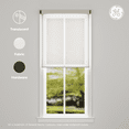 thumbnail image 2 of GE Smart Shade, Motorized Window Blind with Matter & Remote Control, Black Hardware, Translucent White Fabric, Quiet Operation, 32” Width, Adjustable Length, 1 Shade, 2 of 12