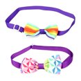 thumbnail image 3 of Dnzcechtig corbatas para perros Cat Bowknot Festival corbatas para perros con collar ajustable para perros pequeños y gatos, 3 of 8