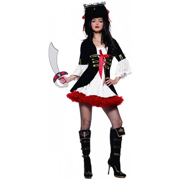 Captain Swashbuckler Adult Costume - Small