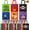 24 non-woven bags, variant on Joyfy 24 Pcs Halloween Goodie Bags with Handles, Paper Trick or Treating Gift Bag Bulk in 6 designs for Halloween Treat Party Favor , Halloween Colored Candy Bags for Party Supplies