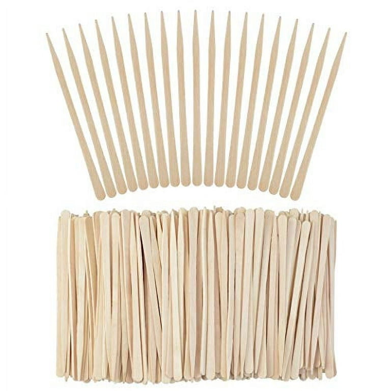 Large Wax Sticks, 20pcs Quadrangle Shape Wooden Wax Sticks Wax Spatulas  Applicator Hair Removal Tool for Hair Removal and Smooth Skin - Spa and  Home