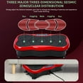 thumbnail image 3 of Sioweci Vibration Plate Machine, Vibration Fitness Trainer with Speaker,2 Resistance Bands, Home Exercise Equipment for Fitness Body Toning, 3 of 11