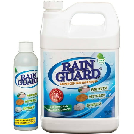 - Rainguard Advanced Waterproofer Combo 1 Gal and 6 oz Eco-Pod