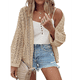 thumbnail image 2 of Suéter Tipo Cárdigan para Mujer Color Albaricoque Talla S, 2 of 7