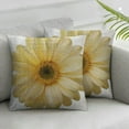 thumbnail image 3 of none Throw Pillow Cover Yellow Flower Sunflower Background - Soft Pillow Case for Decorative Bedroom/Livingroom/Sofa/Farm House - Couch Pillow Cushion Covers, 3 of 7