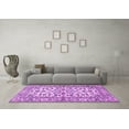 thumbnail image 3 of Ahgly Company Indoor Rectangle Persian Purple Traditional Area Rugs, 8' x 10', 3 of 4