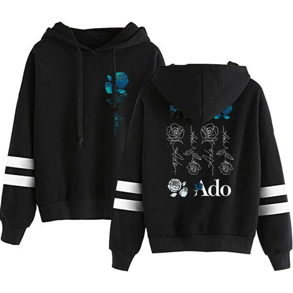 ADO Wish World Tour Hoodie - Unisex Streetwear Long Sleeve Graphic Sweatshirt