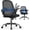 Black, variant on HAUNG Ergonomic Mesh Office Chair, Flip-Up Arms, Breathable Back, Thick Seat, 300 lbs, BIFMA, Black Frame/Black Seat
