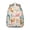 Beige-50, variant on Abstract Pig Student Backpack Cute Watercolor Farm Animal Cartoon Print Artistic Pattern Funny Piggy Design Aesthetic School Bookbag for Student
