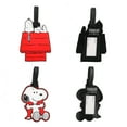 thumbnail image 5 of Peanuts Snoopy Luggage Tag 4-Piece Set - PVC Snoopy Suitcase Tags, Bag Tags, and Travel Tags - Officially Licensed, 5 of 5