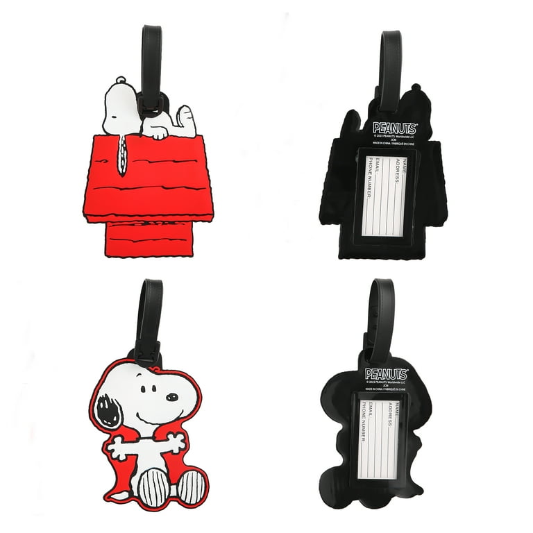 Peanuts, Holiday, Snoopy Gift Tags