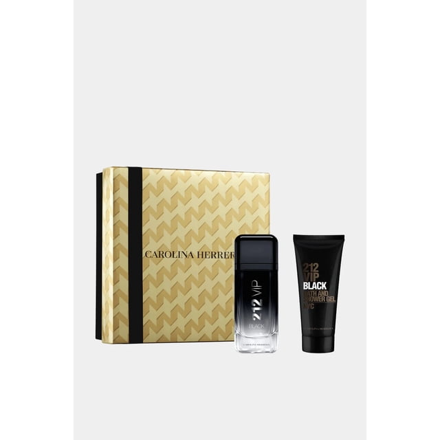 Set 2 Piezas 212 VIP Black para Hombre de Carolina Herrera EDP