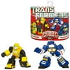 Transformers Bumblebee Vs. Soundwave Robot Heroes Wave 02