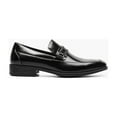 thumbnail image 2 of Men's Stacy Adams Aberdeen Moc Toe Saddle Slip On Dressy Shoes Black 20203-001, 2 of 7