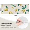 thumbnail image 5 of Yellow Lemon Fruit Slices Beige Pattern Kitchen Rug Mat,Kitchen Runner Rugs Non Skid Washable,Decorative Kitchen Floor Mats for Kitchen,Sink,Laundry,17"X47", 5 of 5