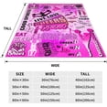 thumbnail image 3 of Yibo Gymnastics Blanket Gymnastics Gifts for Girls Gifts for Gymnasts Gymnastics Lovers Daughter Teens Kids Christmas Birthday Gymnastics Gifts Throw Blanket for Sofa Bed Party Home Decor, 3 of 7
