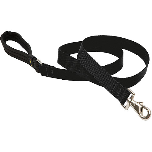 Lupine Collars and Leads 27558 1" x 4' Black Dog Lead
